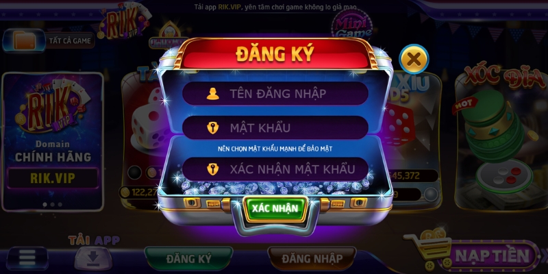 Thưởng đăng ký cho người chơi mới